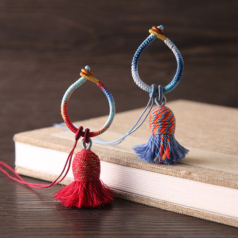 Sewing Thread In Textile - 2 шт. хлопковых кисточек с градиентной