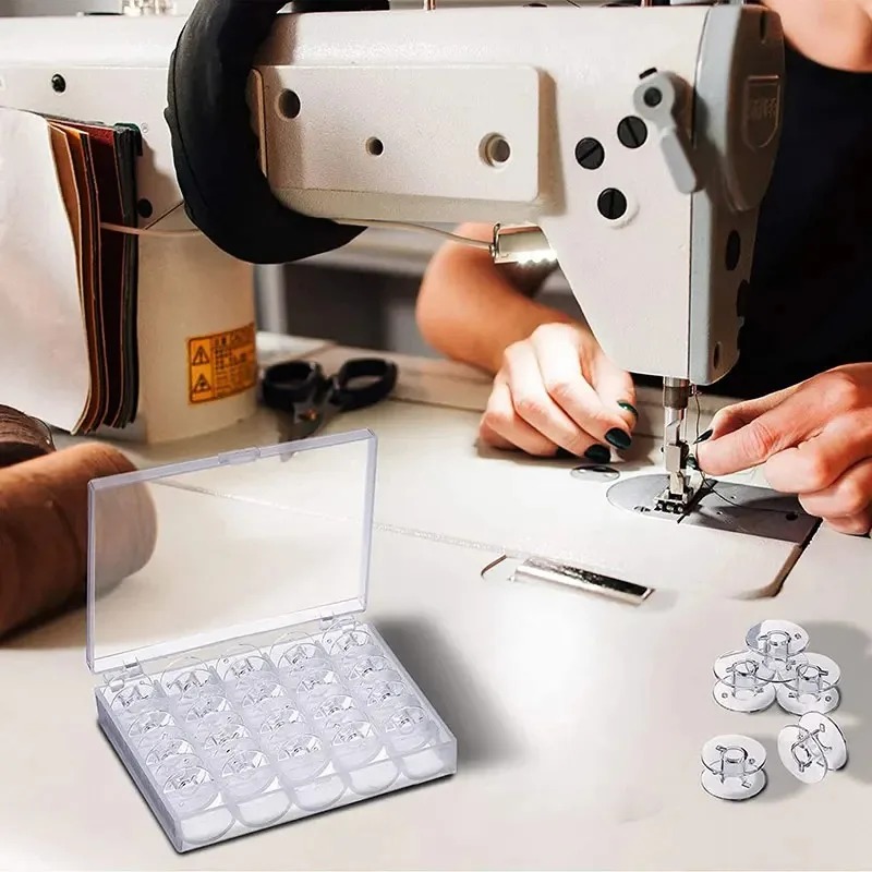 Набор из 25 штук нижних шпульо – обзор и цена Textile Sewing Machine